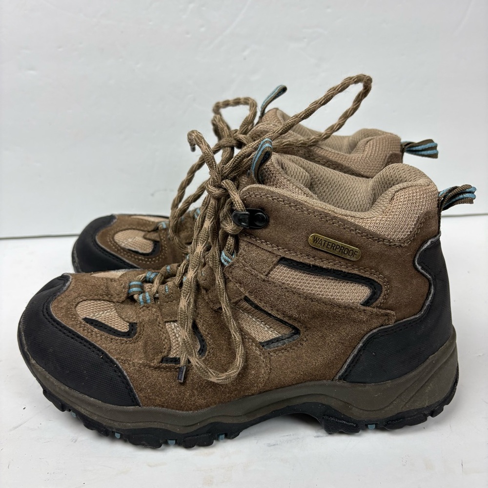 RedHead Skyline Mid Trail Hiking Shoes Lace Up Leather Brown Women’s Size 7.5